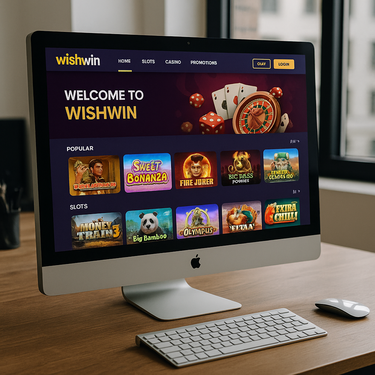 Wishwin Casino - Desktop Platform Interface - User Experience